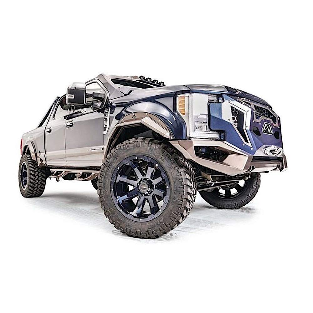 Fab Fours Open Fender System 17-C Ford Superduty F250 or F350 No Flare