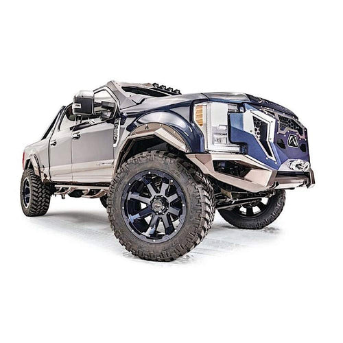 Fab Fours Open Fender System 17-C Ford Superduty F250 or F350 No Flare