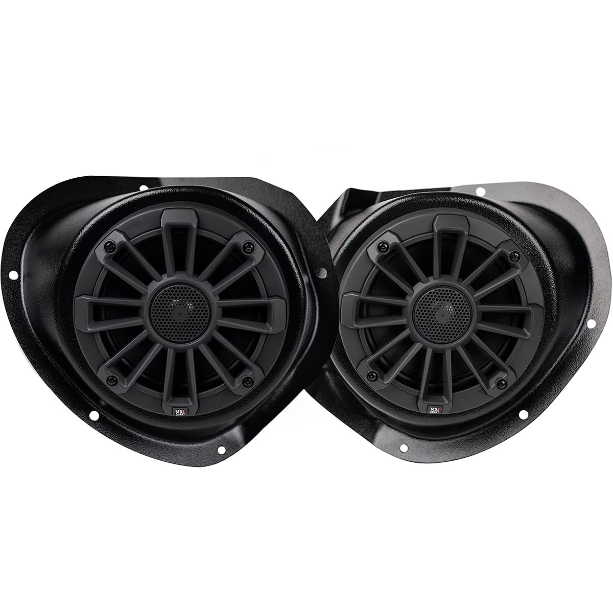 MB Quart Stage 3 Audio System with Polaris General Compatible, Designed for Ride Command, Three Speaker 500 Watt, UTV, Tuned Audio Package