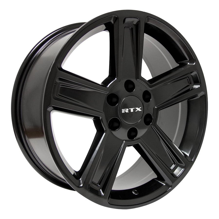 Glacier RTX Custom Wheel - 17x8, 35 Offset, 5x127 Bolt Pattern, 71.5mm Hub - Satin Black Rim