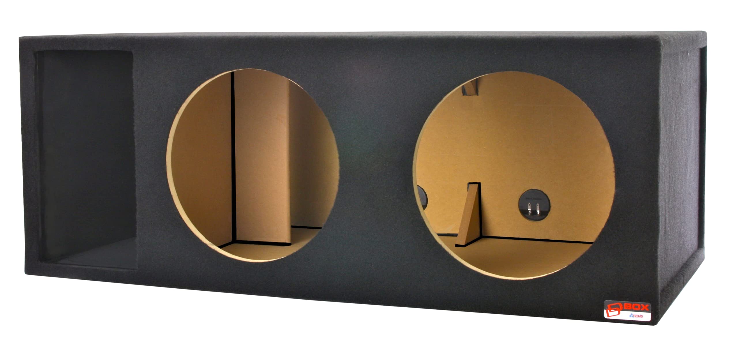 15DQV Atrend 15” Dual Vented Subwoofer/Speaker Enclosure Made in USA,15DQV