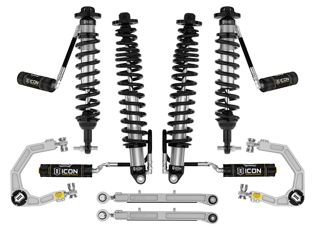 3-4" Lift ICON Stage 5 Suspension System, Billet UCA, Compatible with 21-22 BRNCO Non-Sasquatch, K40005