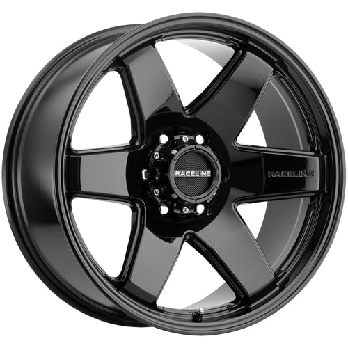 Raceline 942B ADDICT Gloss Black Wheel (16 x 8. inches /6 x 139 mm, 0 mm Offset)