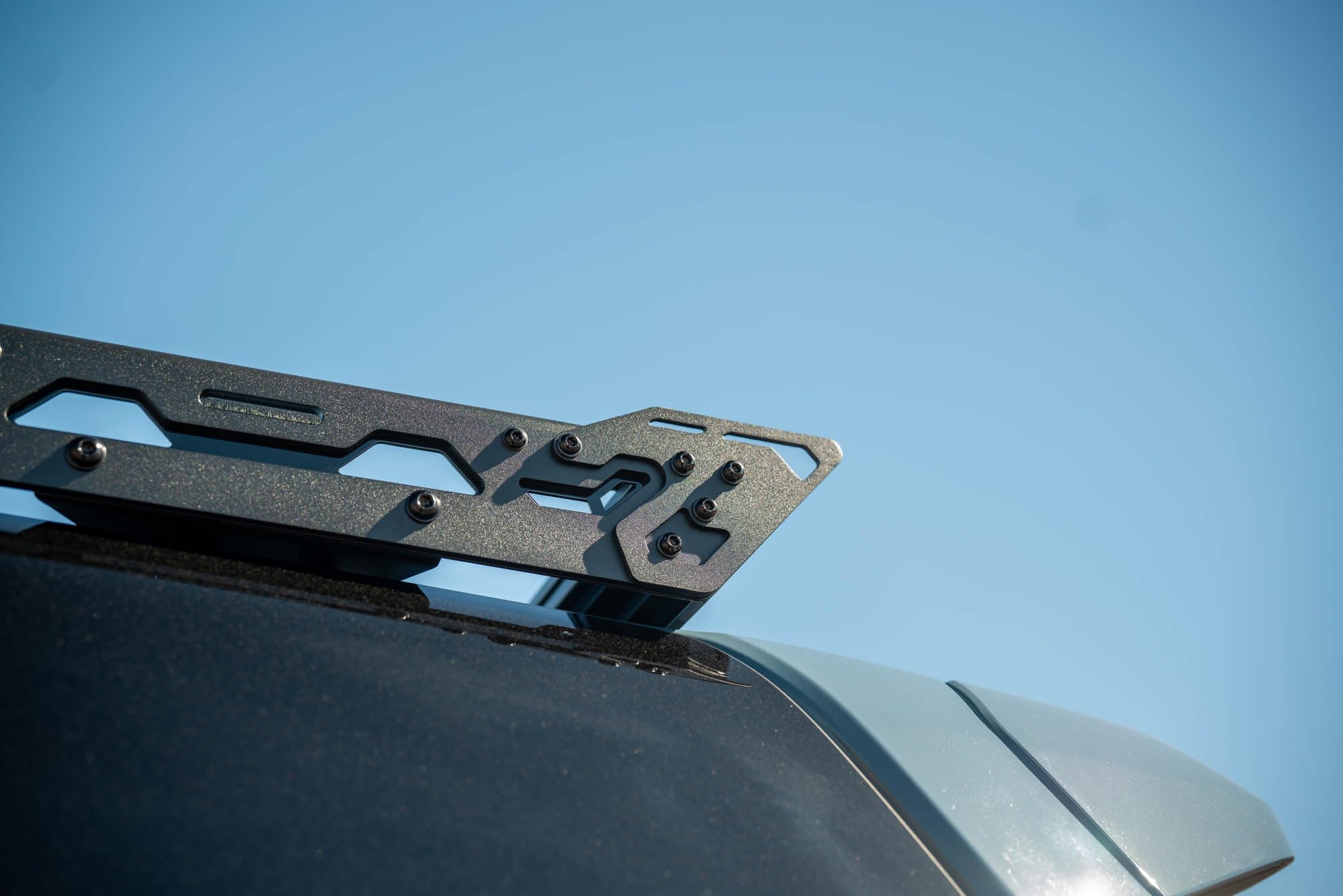 Cutout Light Front Fairing for DV8 Offroad's Spec Series Roof Rack for 2025-2026 Toyota 4Runner | Runs (1) 40" Light Bar, (2) 20" Light Bars, or (10) 3" Pod Lights | Fully Bolt-On | Low-Profile Design