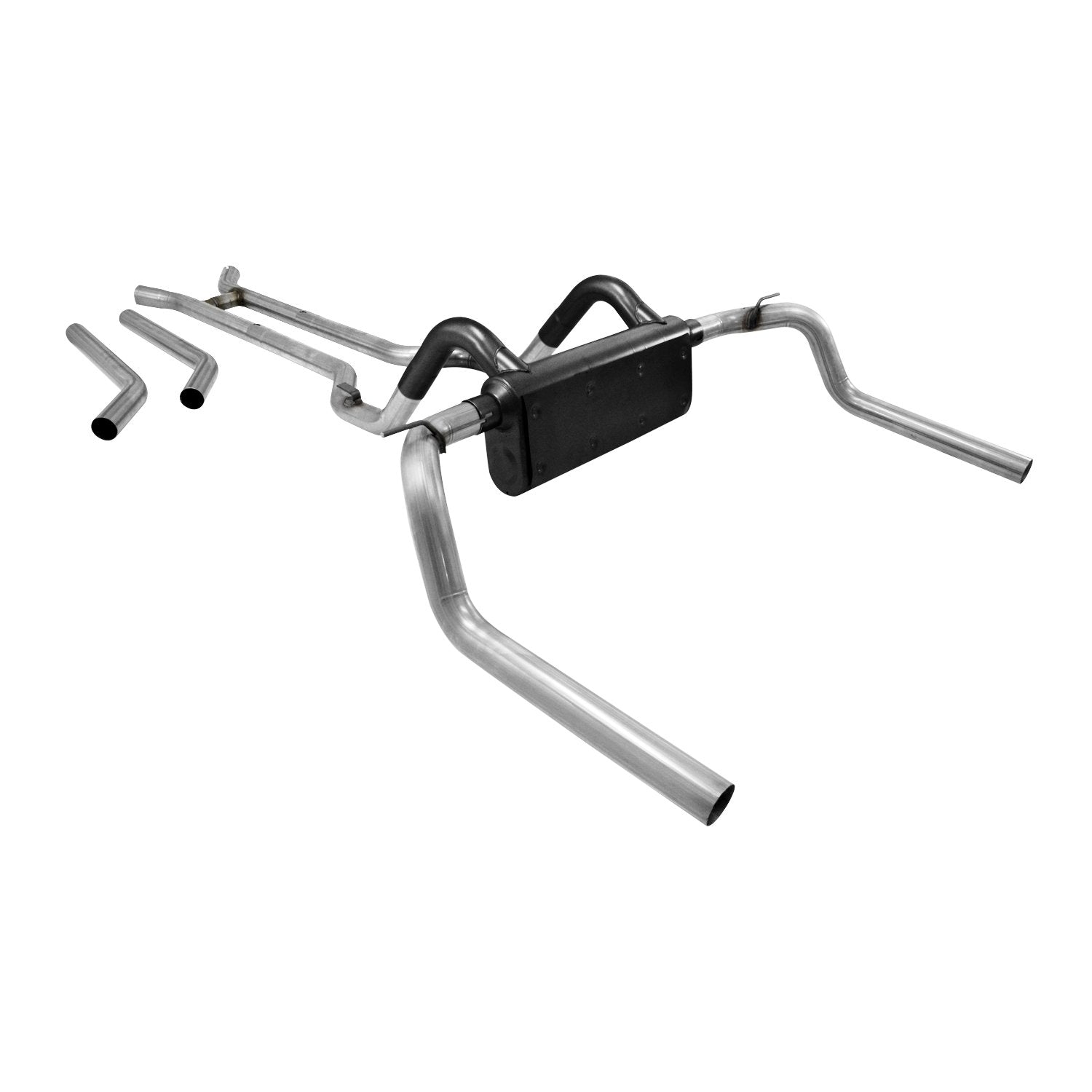 American Thunder Flowmaster 817104 Crossmember-Back Exhaust Kit 2.5 Inch Stainless Steel Compatible with 1967-1974 Chevy Camaro, Pontiac Firebird and 1968-1974 Chevy Nova with V8 engine