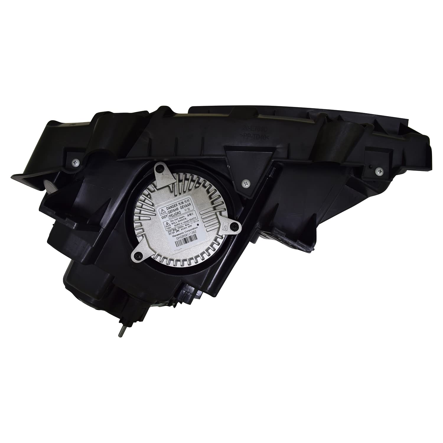 Right TYC Headlight Assembly Compatible with 2014-2015 Chevrolet Camaro