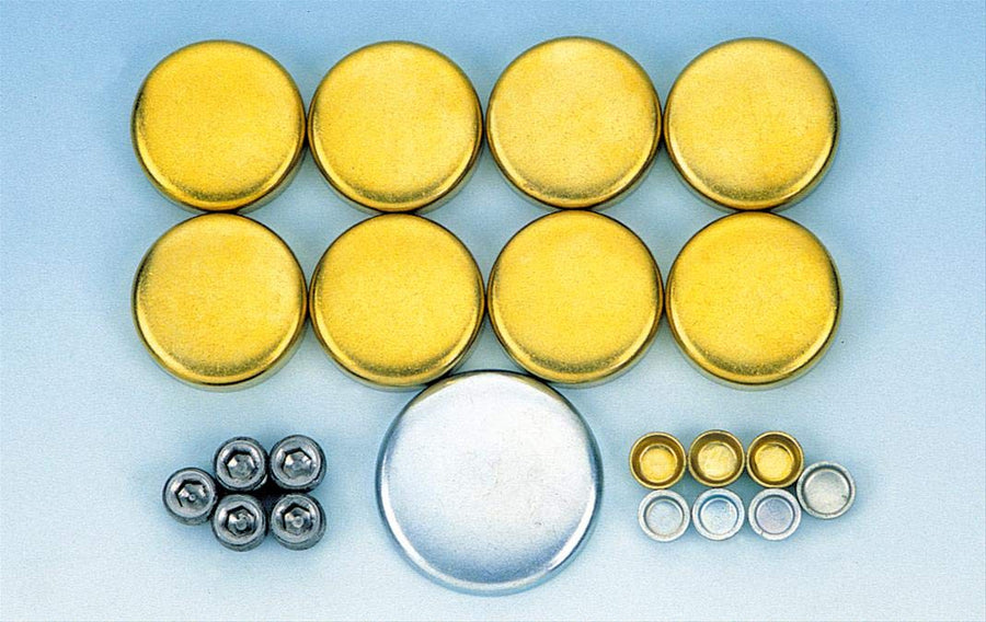 Brass Freeze Plug Kit Milodon for Small Block Chevy 283/350