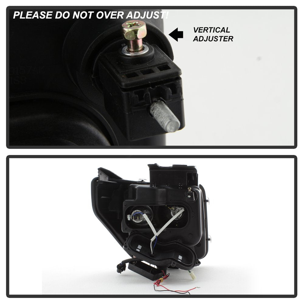 Projector Headlight Xtune PRO-JH-DNIT07-CCFL-BK, 1 Pack
