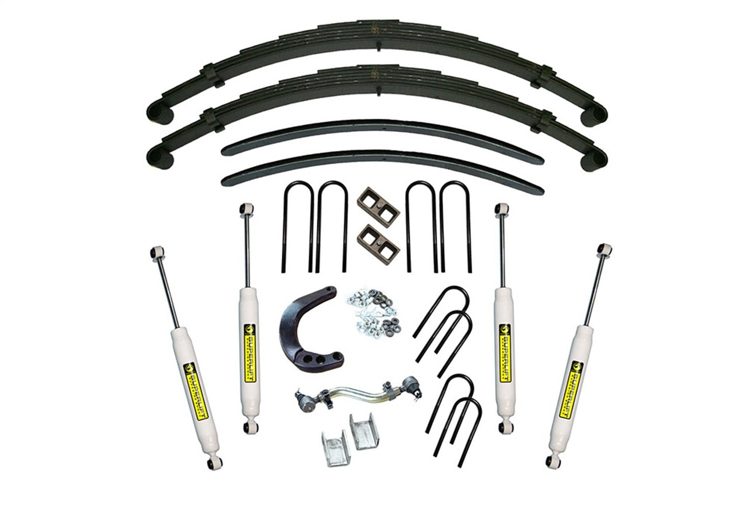 SUPERLIFT SUSPENSION RealTruck 8" Lift Kit for Suburban/Blazer/K10 | Complete Lift Kit with Front & Rear Shadow Shocks | K423 | Fits 1973-1987 Chevrolet K10; 1973-1991 Chevrolet Blazer/Suburban 4WD