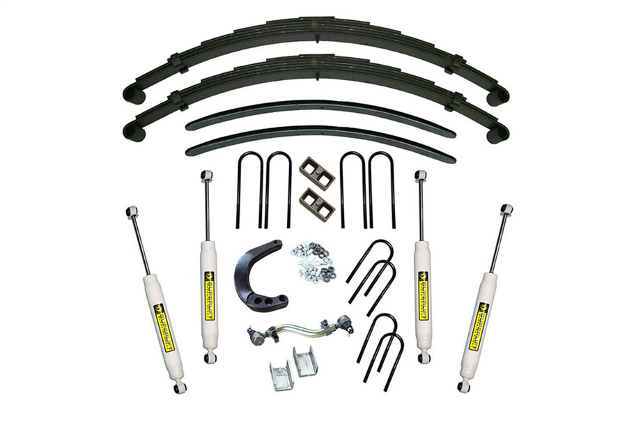 SUPERLIFT SUSPENSION RealTruck 8" Lift Kit for Suburban/Blazer/K10 | Complete Lift Kit with Front & Rear Shadow Shocks | K423 | Fits 1973-1987 Chevrolet K10; 1973-1991 Chevrolet Blazer/Suburban 4WD