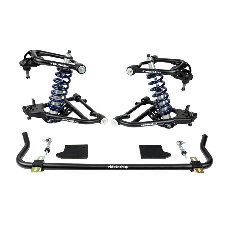 Coilover Suspension System Ridetech 11030201 55-57 Chevy with 2 Piece Frame