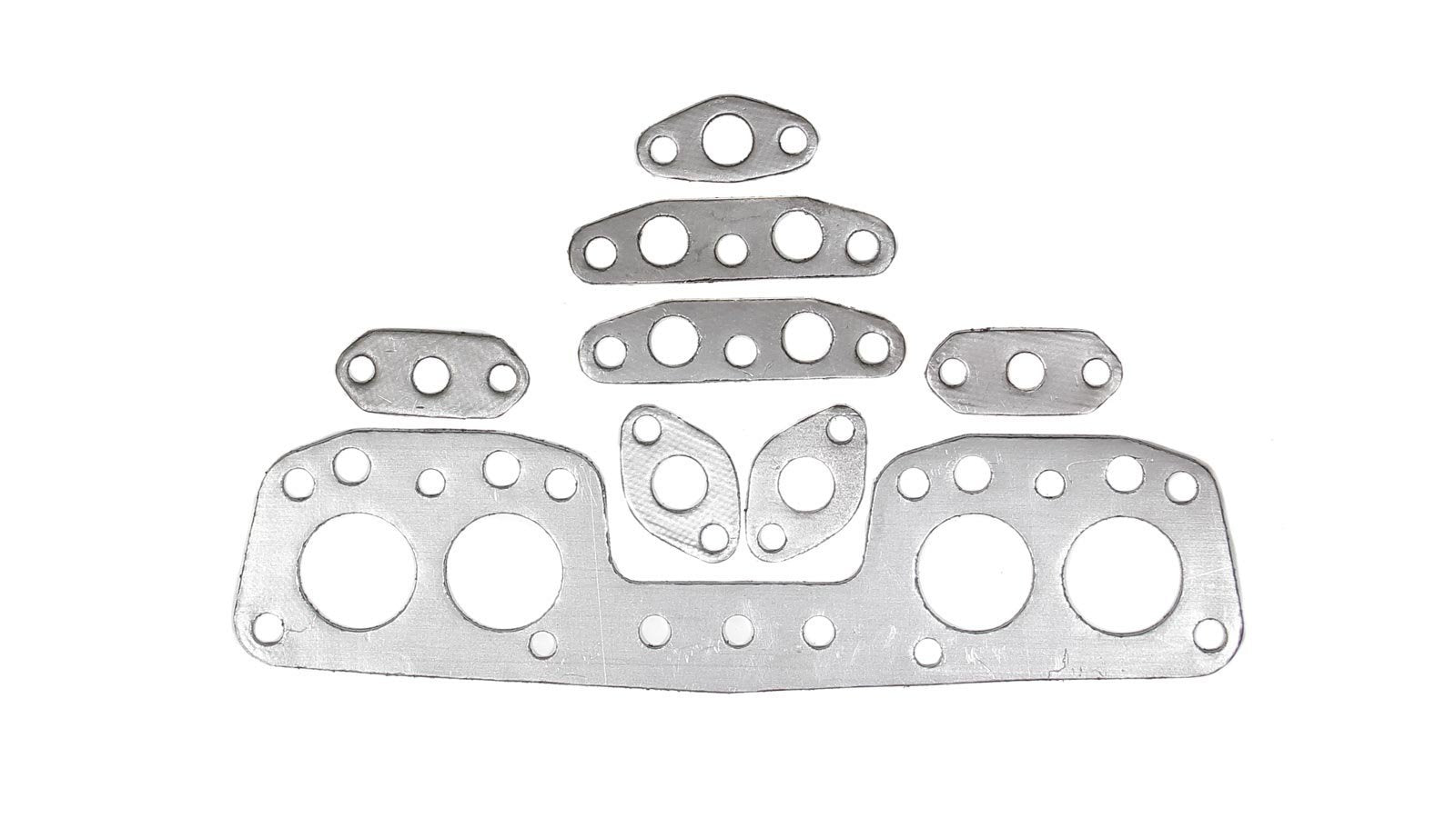 Exhaust Gasket Remflex for Toyota L4 Engine, (Set of 8)