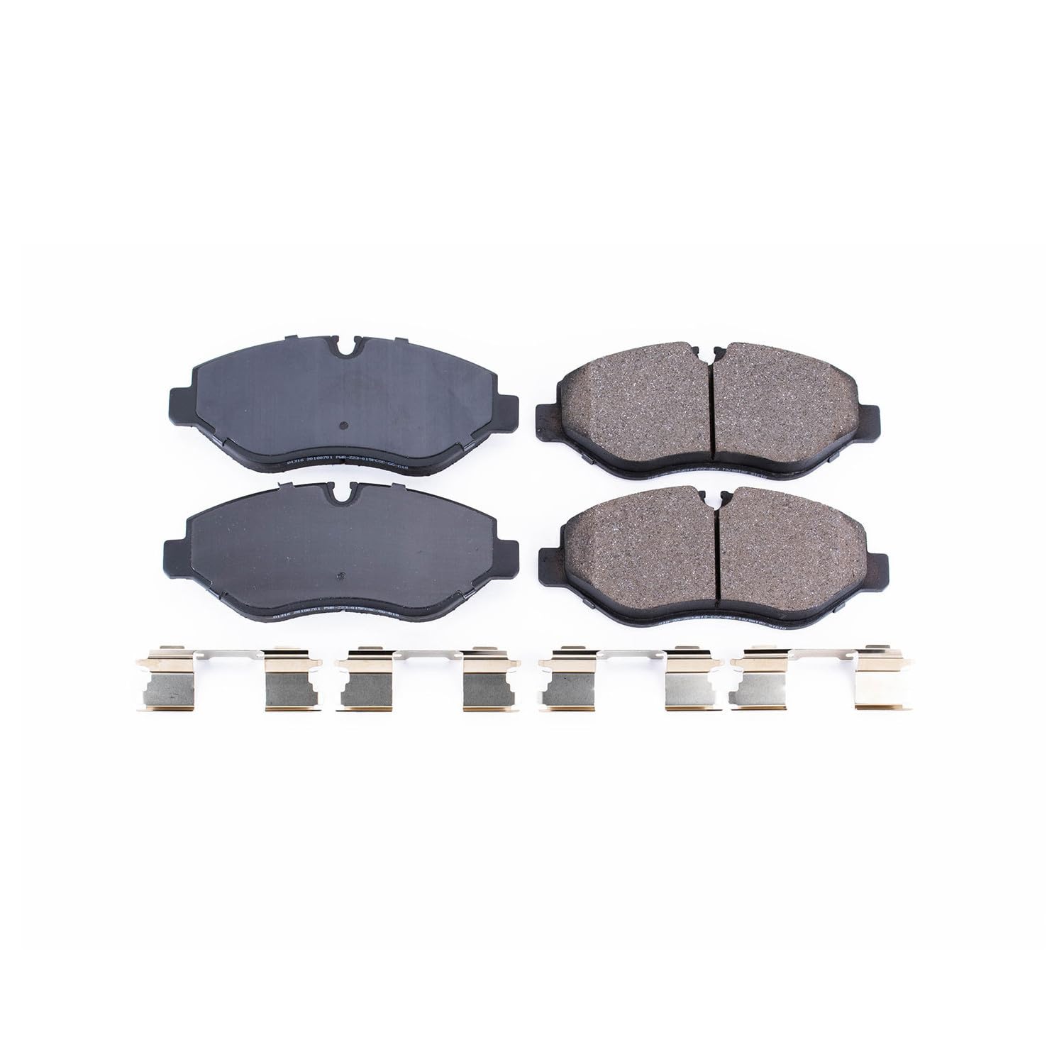 Power Stop Brake Kit Front For Dodge Sprinter 2500 2007-09 |Freightliner Sprinter 2500 2007-18 |Mercedes-Benz Metris 2016-23 - Ceramic Brake Pads With Installation Hardware, 17-1316