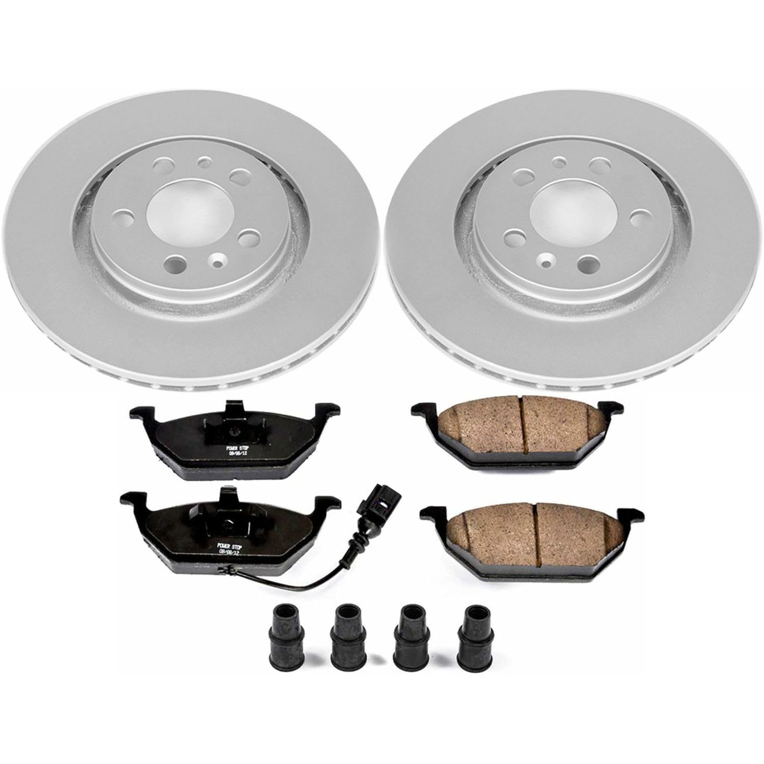 Power Stop Z23 Evolution Geomet Coated Brake Kit For Volkswagen Beetle 1999-2006, Volkswagen Jetta 1999-2005, Volkswagen Golf 1999-2006 [Model Specific]
