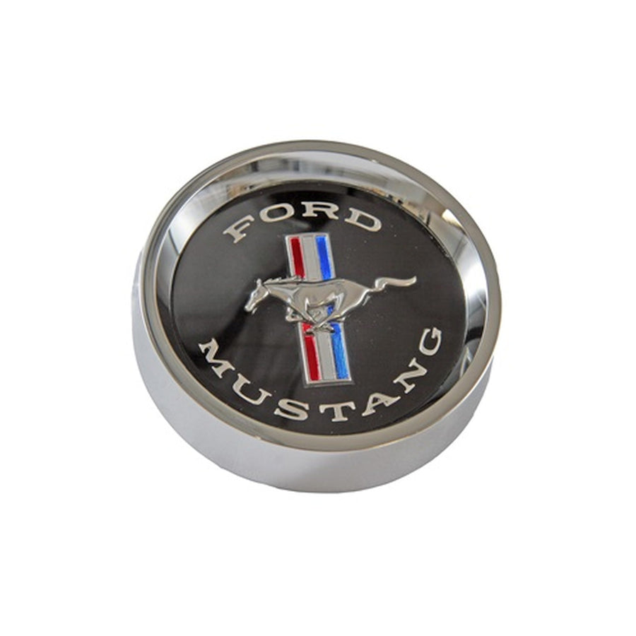 C5ZZ-1130-BK Scott Drake 1965-1966 Styled Steel Hub Caps Black