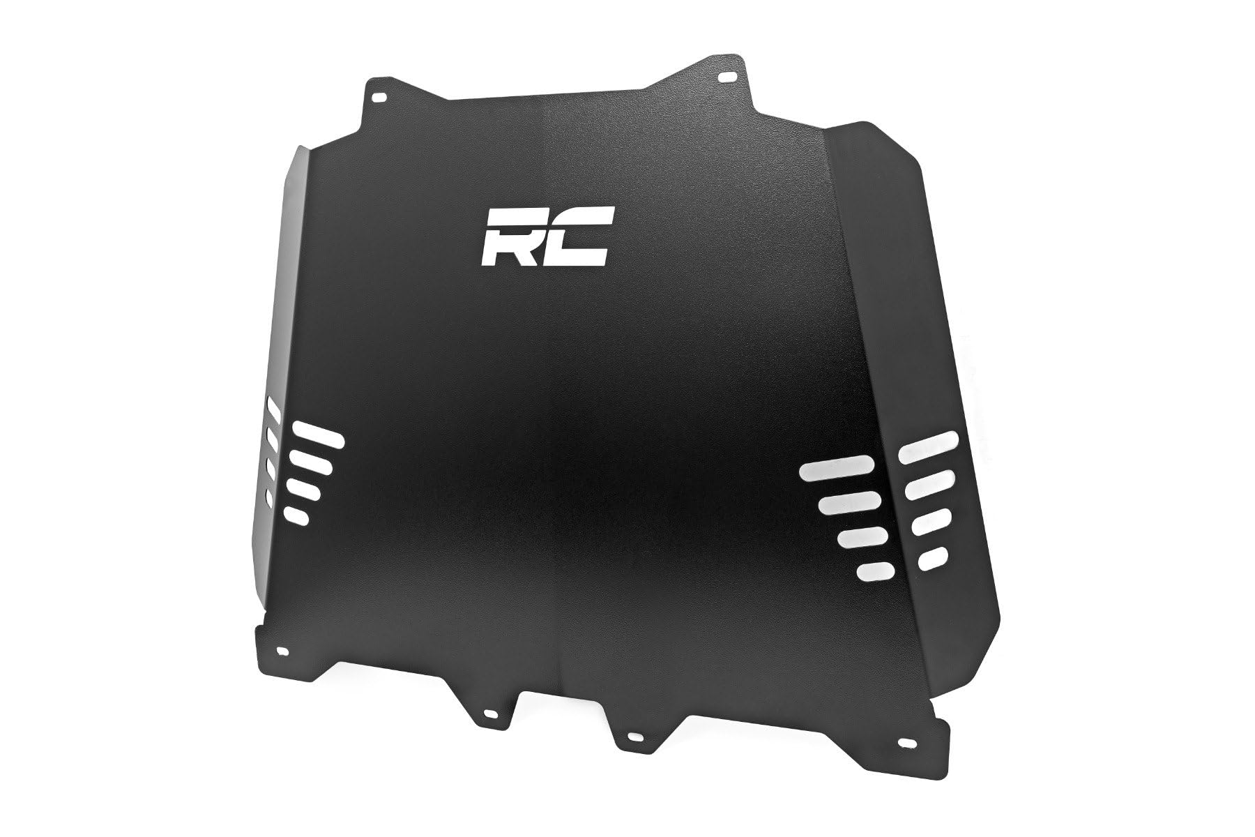 Catalytic Converter Shield Rough Country for Toyota Tundra 2WD/4WD (2022-2025) - Anti Theft Skid Plate, 14-Gauge Steel, Bolt-On Protection & Powder-Coated Finish
