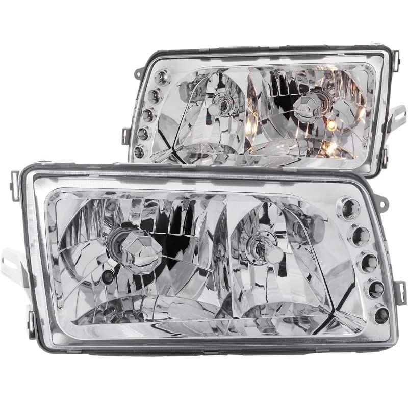 Crystal Headlight Set-Chrome ANZO USA 121157