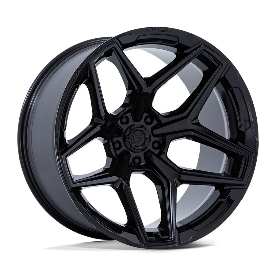 FLUX FUEL OFF-ROAD 18X9 6X5.5 5.04 1mm GLOSS BLACK - FC854BX18906801