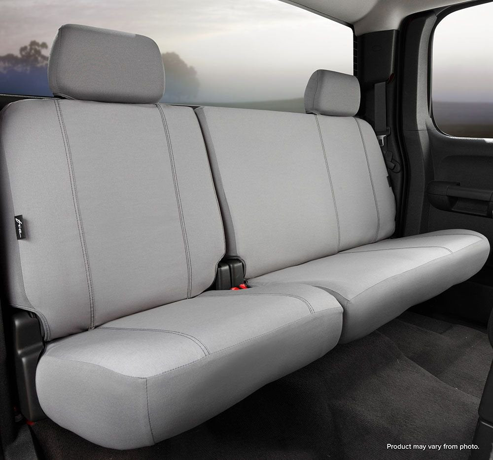 Custom Fit FIA SP82-51 GRAY Rear Seat Cover Split Seat 60/40 - Poly-Cotton, (Gray)