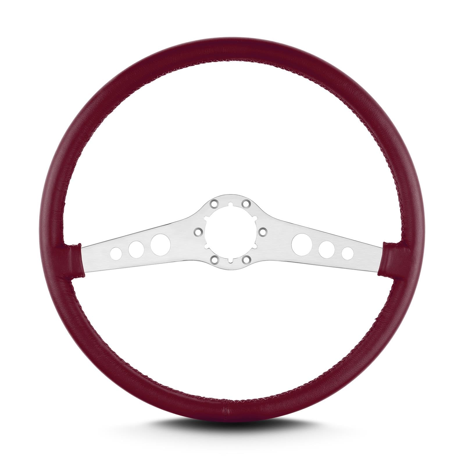 Lecarra 15" Brushed Thin Grip Burgandy 67703 Ss