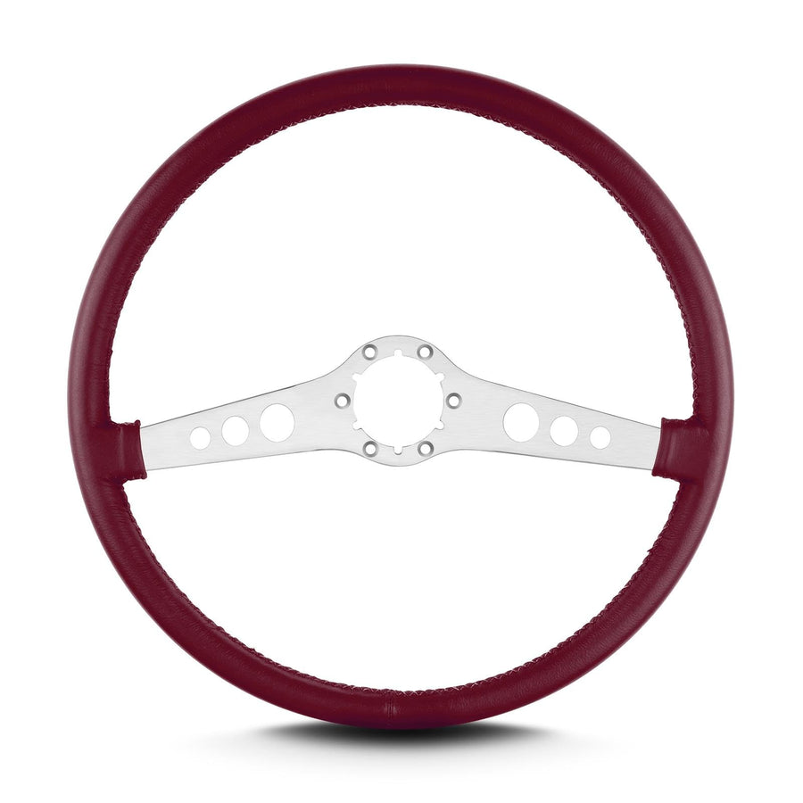 Lecarra 15" Brushed Thin Grip Burgandy 67703 Ss