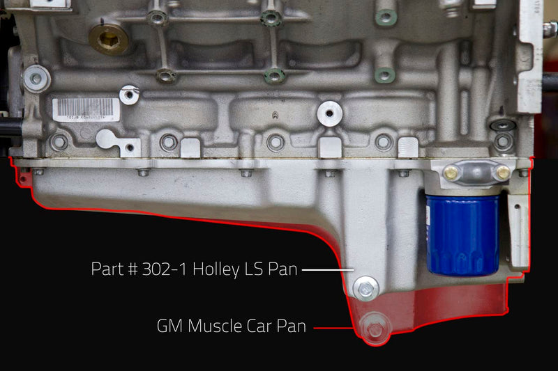 LS Swap Holley 302-1 Oil Pan