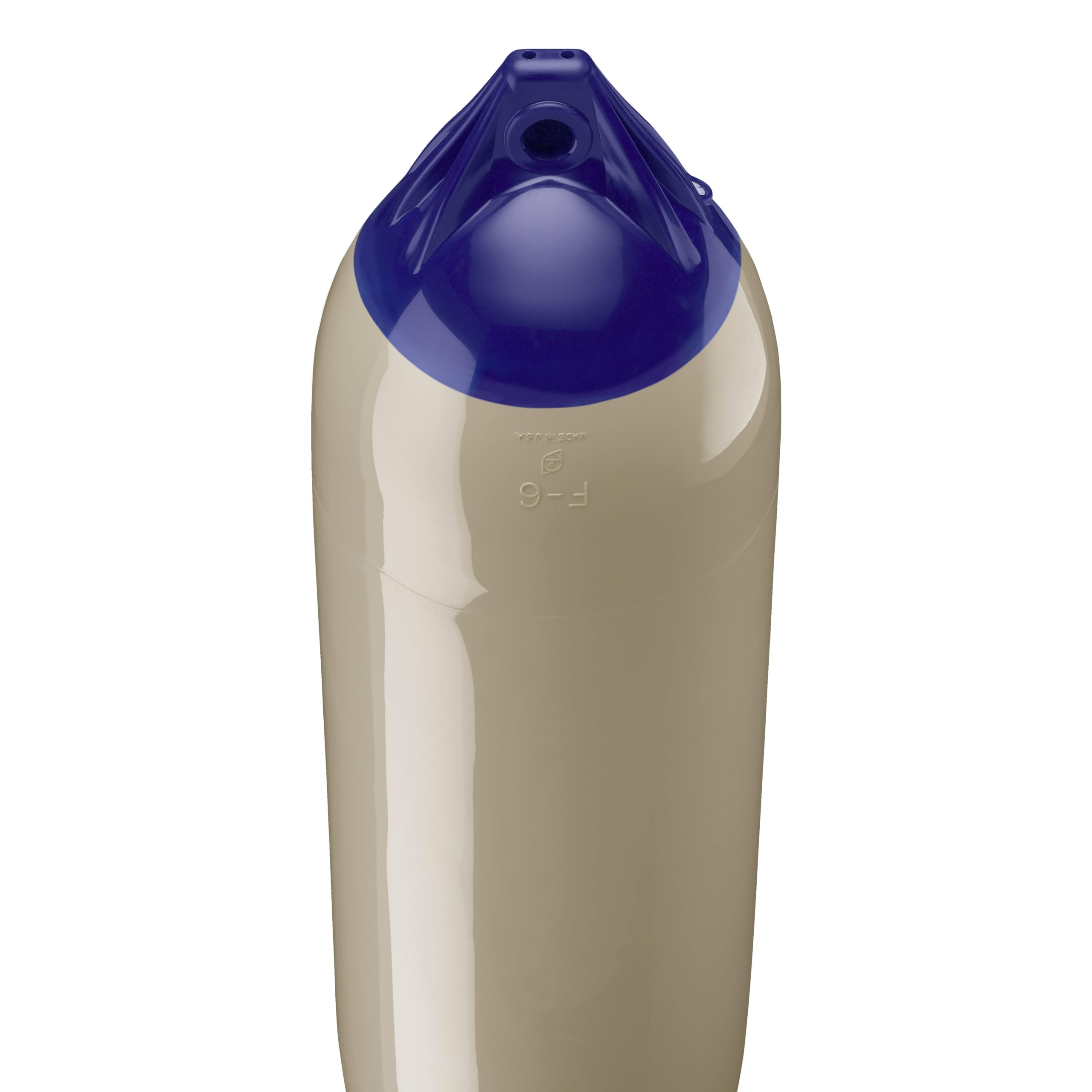 F-6 Standard Polyform Boat Fender Blue Ropehold - Sand