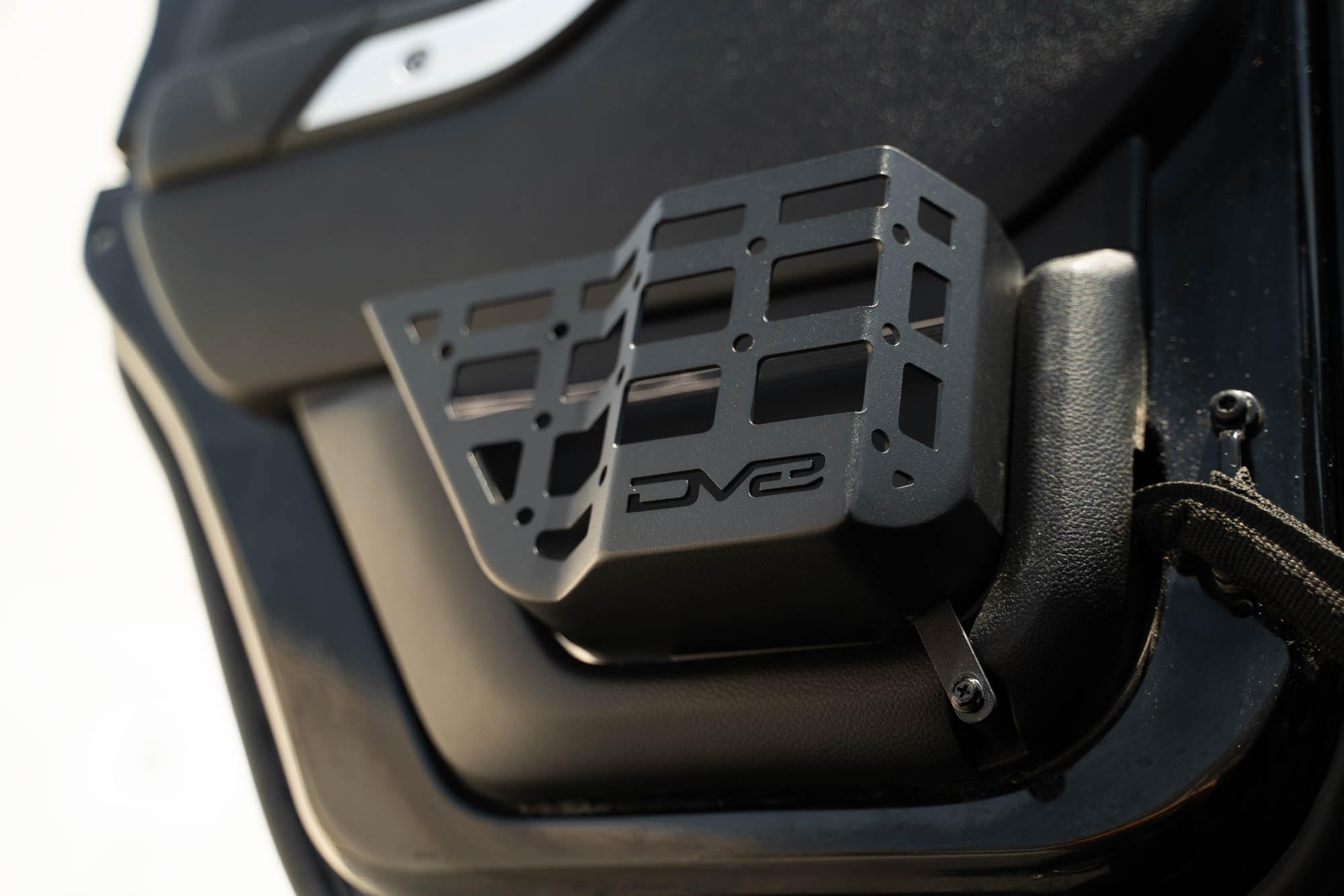 Rear Door Pocket Molle Panels DV8 Offroad for 2011-2018 Jeep Wrangler JK | Replaces The Weak Factory Netting | Molle Panel Design for Multiple Mounting Solutions | Sold as a Pair
