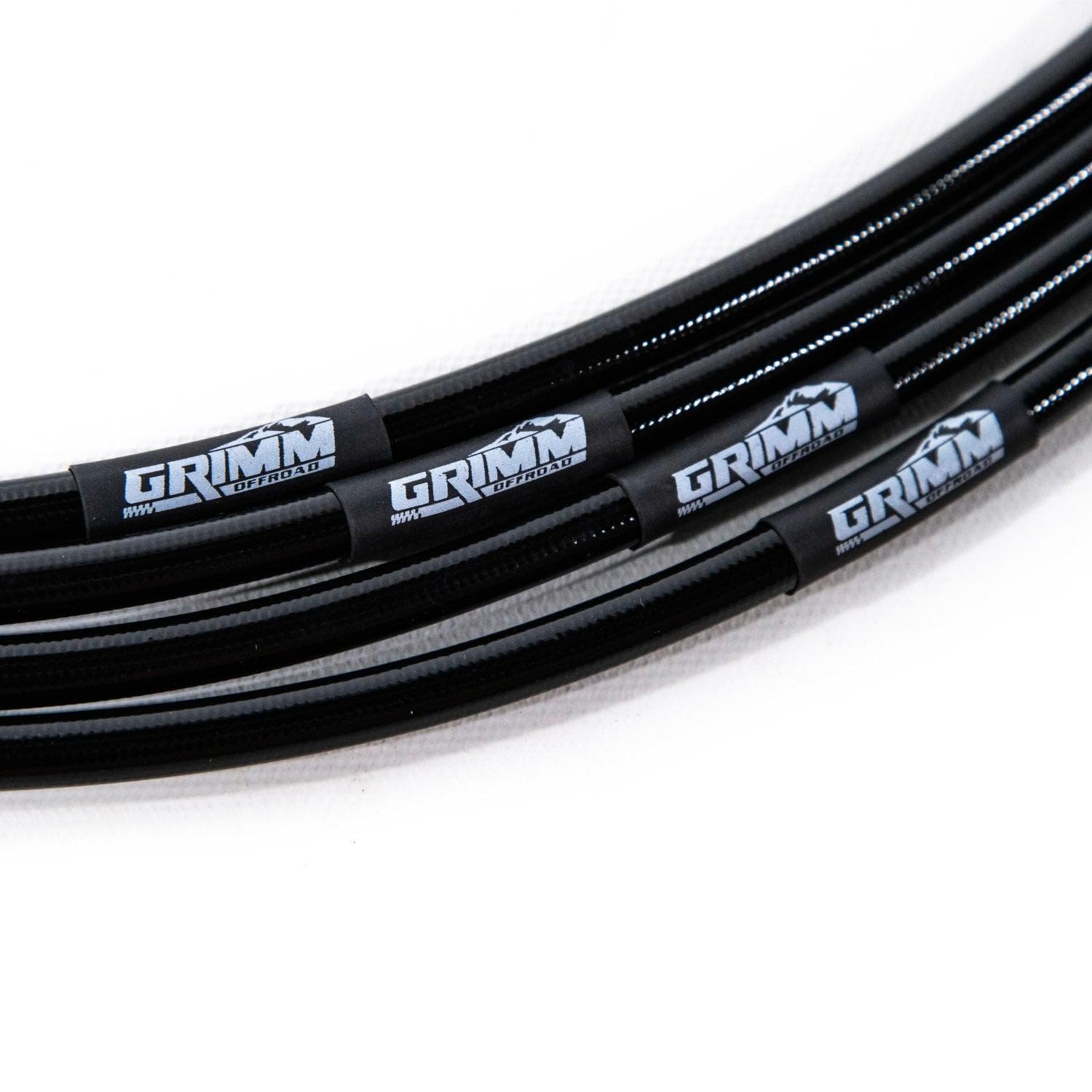 OffRoad Grimm Brake Line Kit Front and Rear for Jeep Wrangler JK/JKU UD60, stainless steel braided