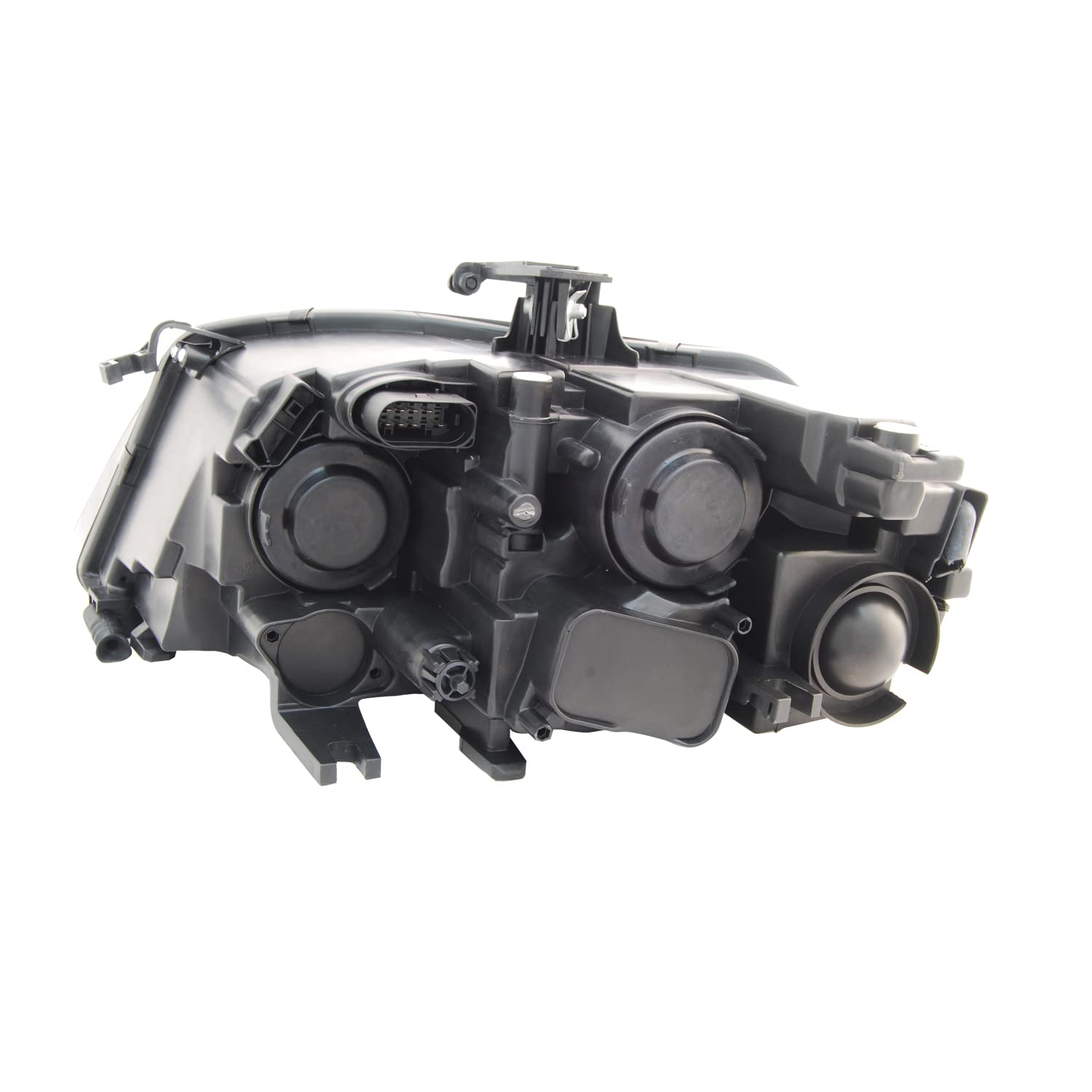 Right TYC Headlight Assembly Compatible with 2009-2012 Audi A4