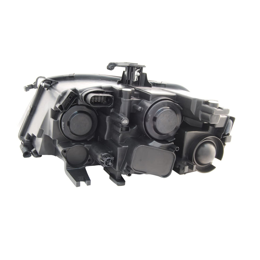 Right TYC Headlight Assembly Compatible with 2009-2012 Audi A4