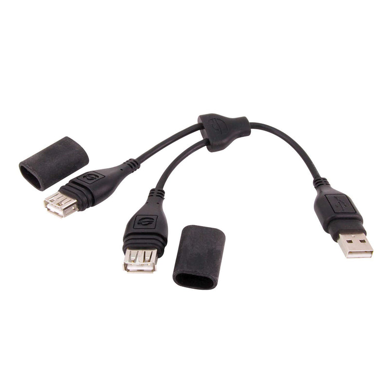 USB Cable Optimate O-110, Y-Splitter with Weatherproof Connection System