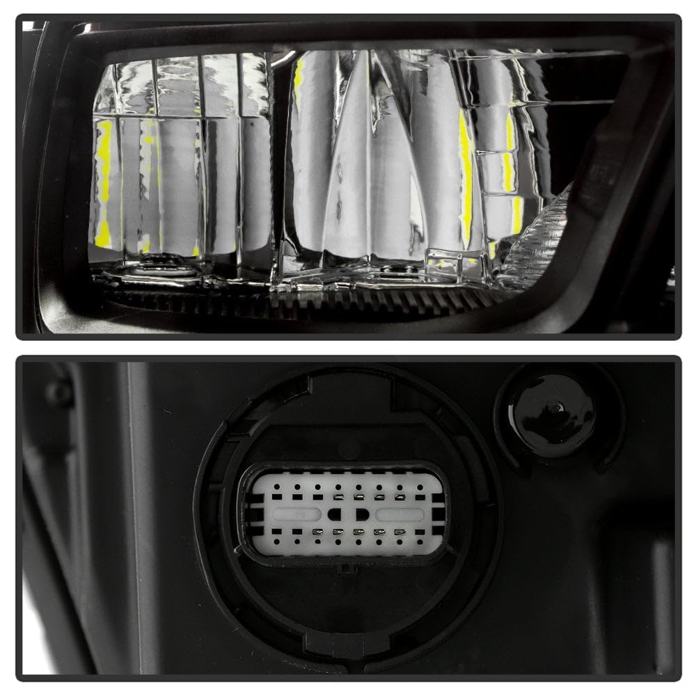 Dodge Ram 1500 19-22 Spyder (POE) Full LED Black Bezel w/DRL Headlight - OE Right CH2503332