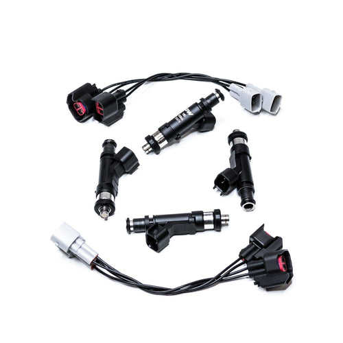 Matched DeatschWerks Set of 4 injectors 650cc min