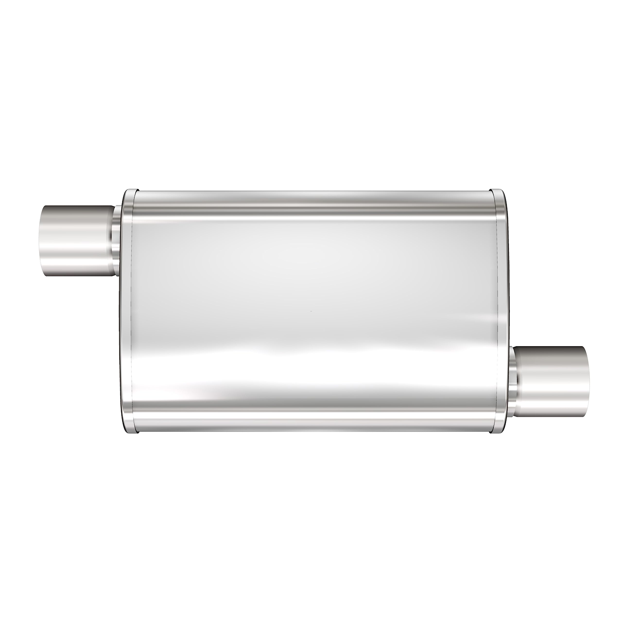 Performance MagnaFlow Exhaust Muffler 13266: XL 4 X 9in., Oval, Multi-Chamber