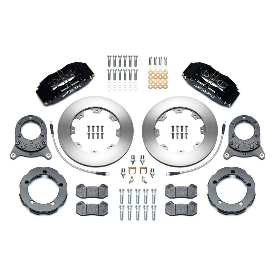 Wilwood KIT,FRONT,66-75DANA 30/44, horse, 11.75 RTR,DP6,DRUM SPINDLE,W/LINES