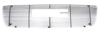 Horizontal T-Rex 21200 Polished Aluminum Billet Grille Overlay with Logo
