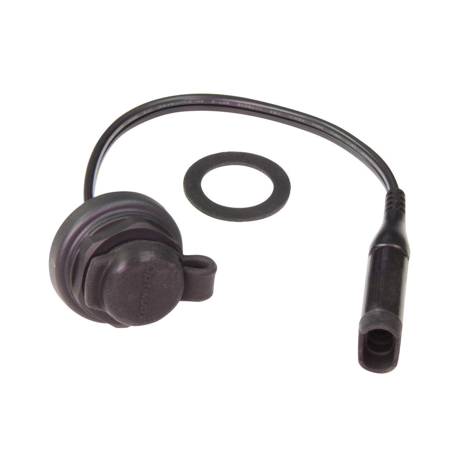 Weatherproof SAE Socket, Optimate Cable O-20, Front Panel Mount