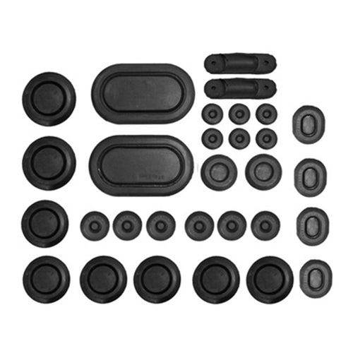 Rubber Grommet Kit Scott Drake C5ZZ-6511135-K 30 Pc