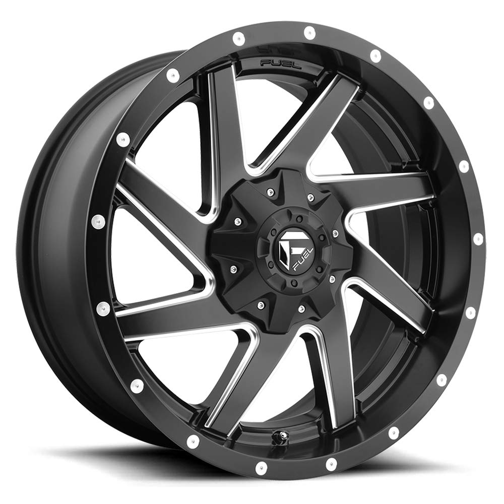 D594 FUEL Renegade Black Milled Matte 20x9 6x135 & 6x5.5 1 offset