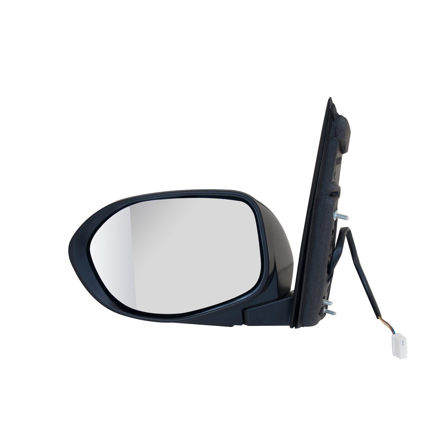 Fit System Driver Side Mirror for Honda Odyssey Model EX, EX-L, LX, SE, Textured Black, w/Aspherical Lens, Foldaway, Driver Side, Power