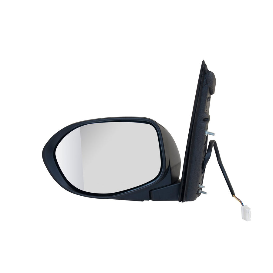 Fit System Driver Side Mirror for Honda Odyssey Model EX, EX-L, LX, SE, Textured Black, w/Aspherical Lens, Foldaway, Driver Side, Power