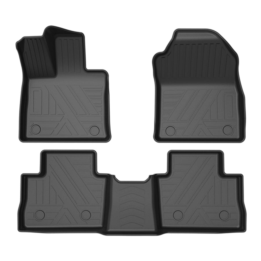 TOTALINER Black Horse Heavy Duty Floor Mat Anti-Skid Black 1.37'' Thickness Compatible with 2019-2025 Toyota Rav4-FMTRA19