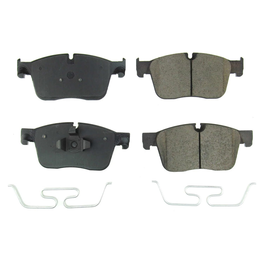 Power Stop Front Brake Kit For Jaguar F-Pace 2017-25 |I-Pace 2019-21 |XE 2016-20 |XF 2016-20 |Land Rover Velar Range Rover 2018-20 - Ceramic Brake Pads With Installation Hardware, 17-1861