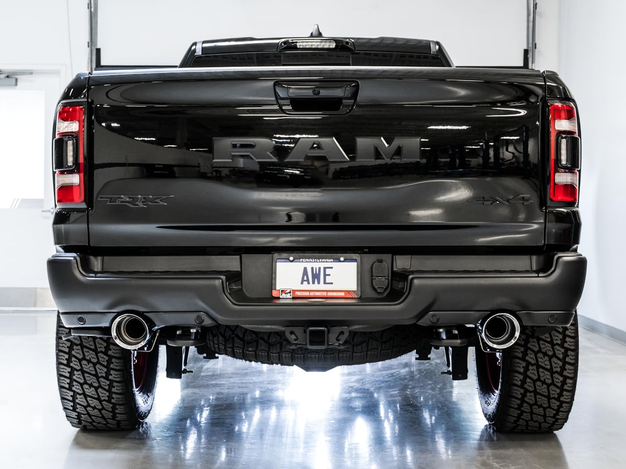 2021 RAM 1500 TRX AWE Tuning 0FG Cat-Back Exhaust - Chrome Silver Tips - 3015-32004