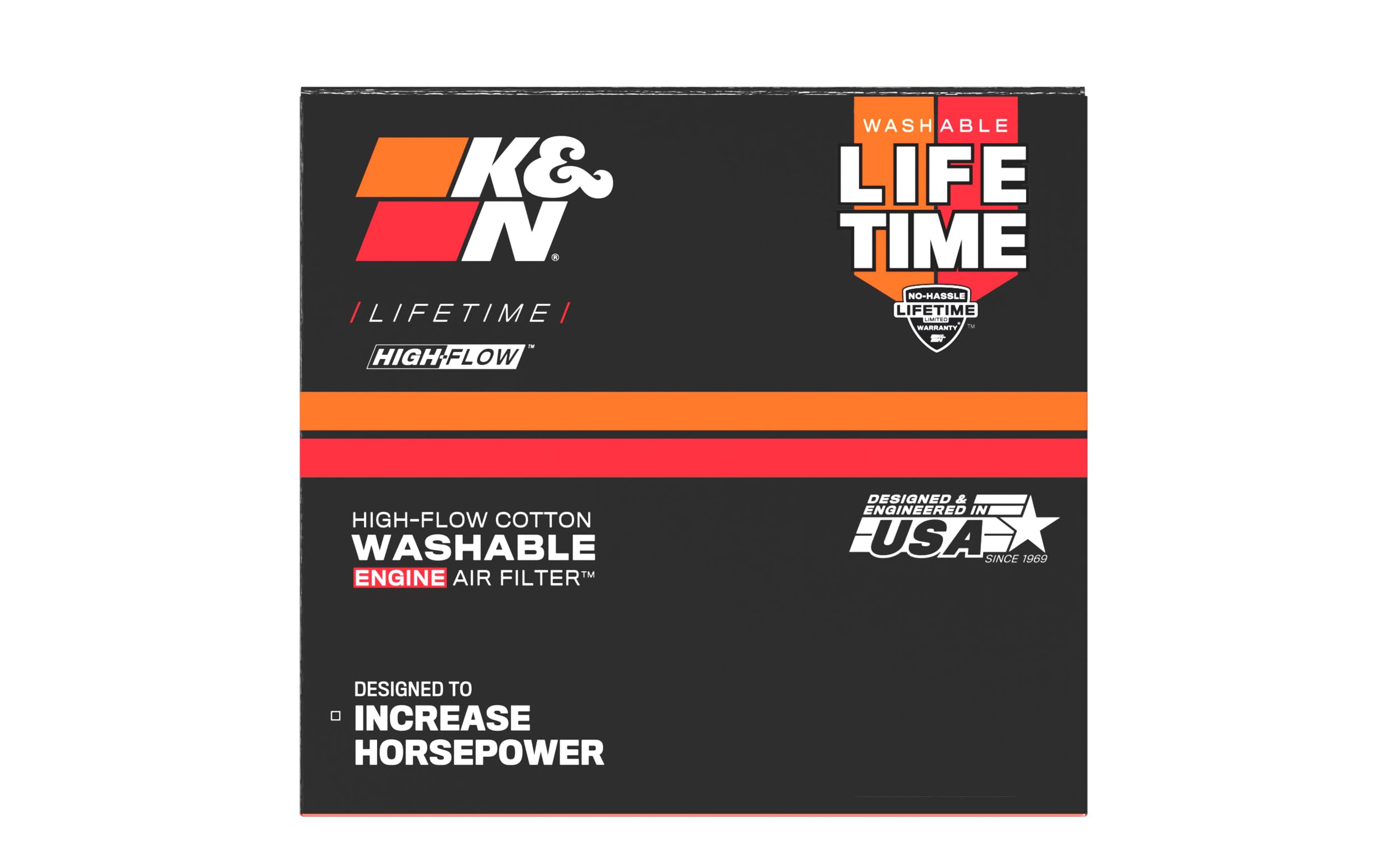Replacement K&N Air Filter (HA-2519XD)