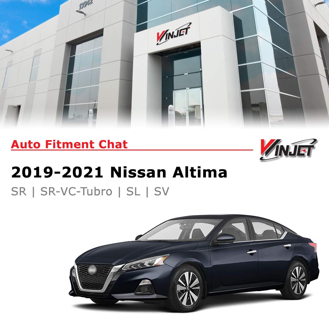 Fog Lights Winjet Compatible with [2019 2020 2021 2022 Nissan Altima] Driving LED Fog Lights + Switch + Wiring Kit