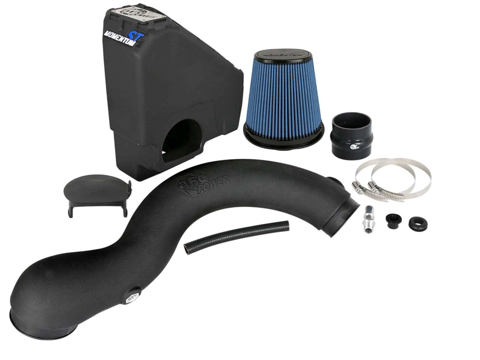 Momentum ST aFe POWER Cold Air Intake System w/Pro 5R Filter, #54-46215, Black