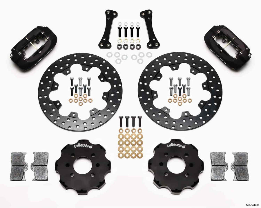 Drilled Rotor FDL Front Drag Kit