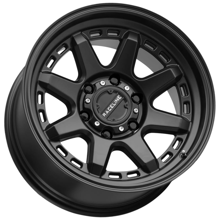 Satin Black Raceline Wheels 947B SCOUT Wheel (17 x 8.5 inches /6 x 135 mm, 18 mm Offset)